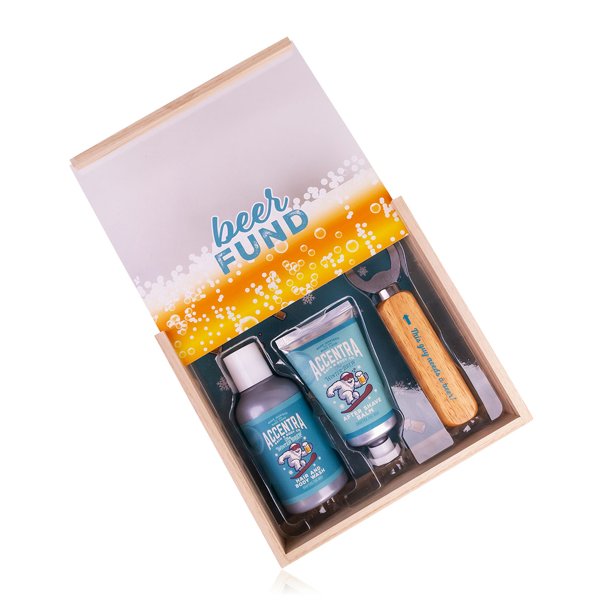 Geschenkset Spardose MEN'S COLLECTION WINTER EDITION 
