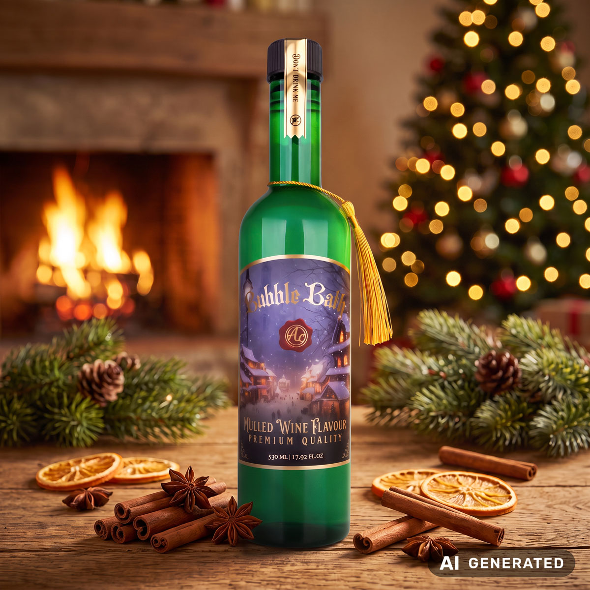 2in1 Duschgel GLÜHWEIN WEIß 