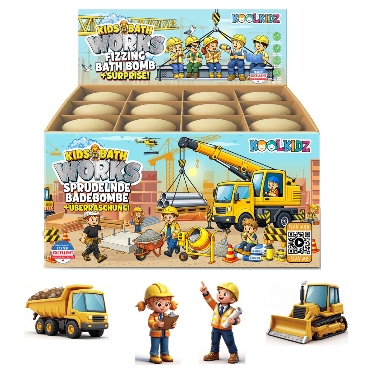 Badebombe KOOLKIDZ WORKS
