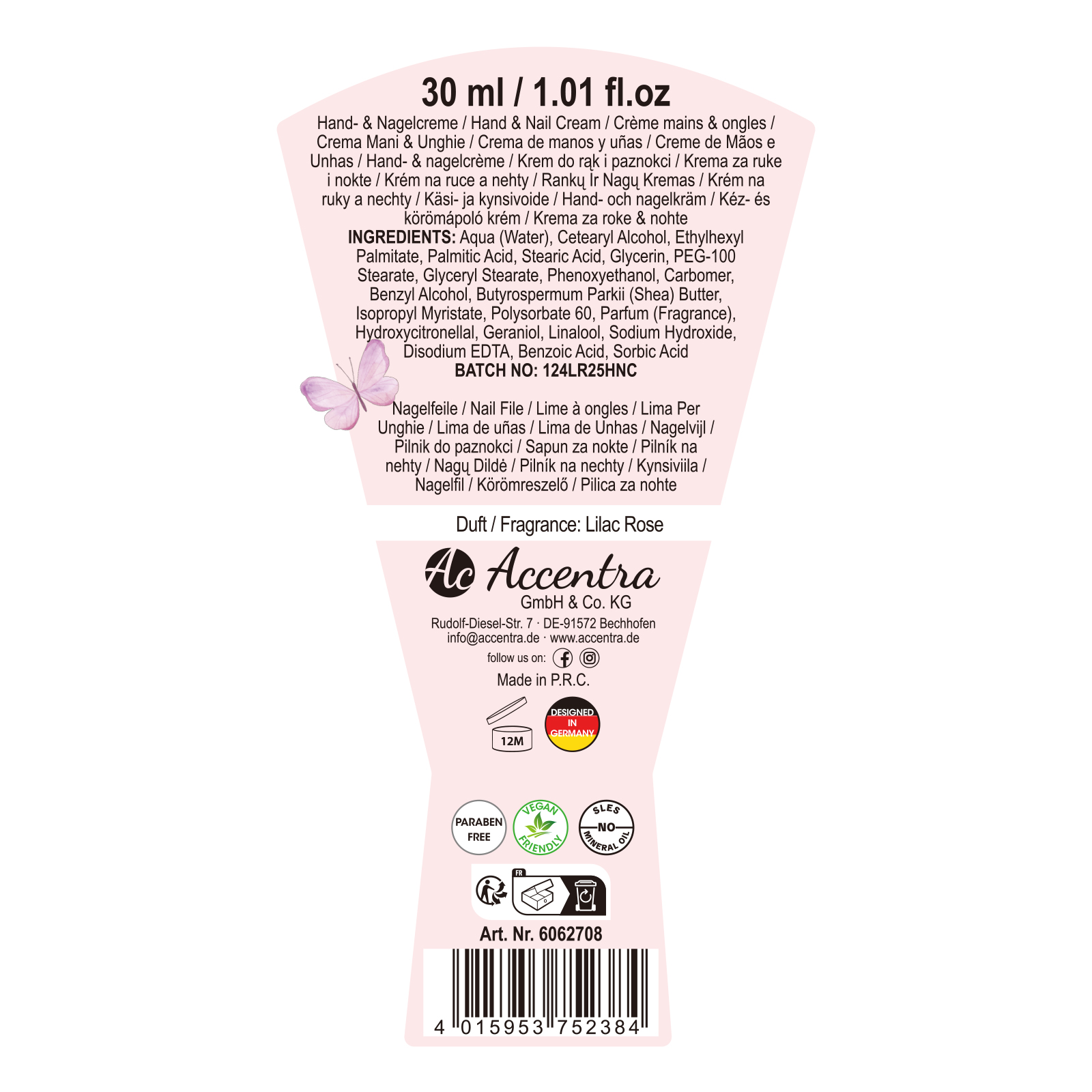 Hand care set BLOSSOM 
