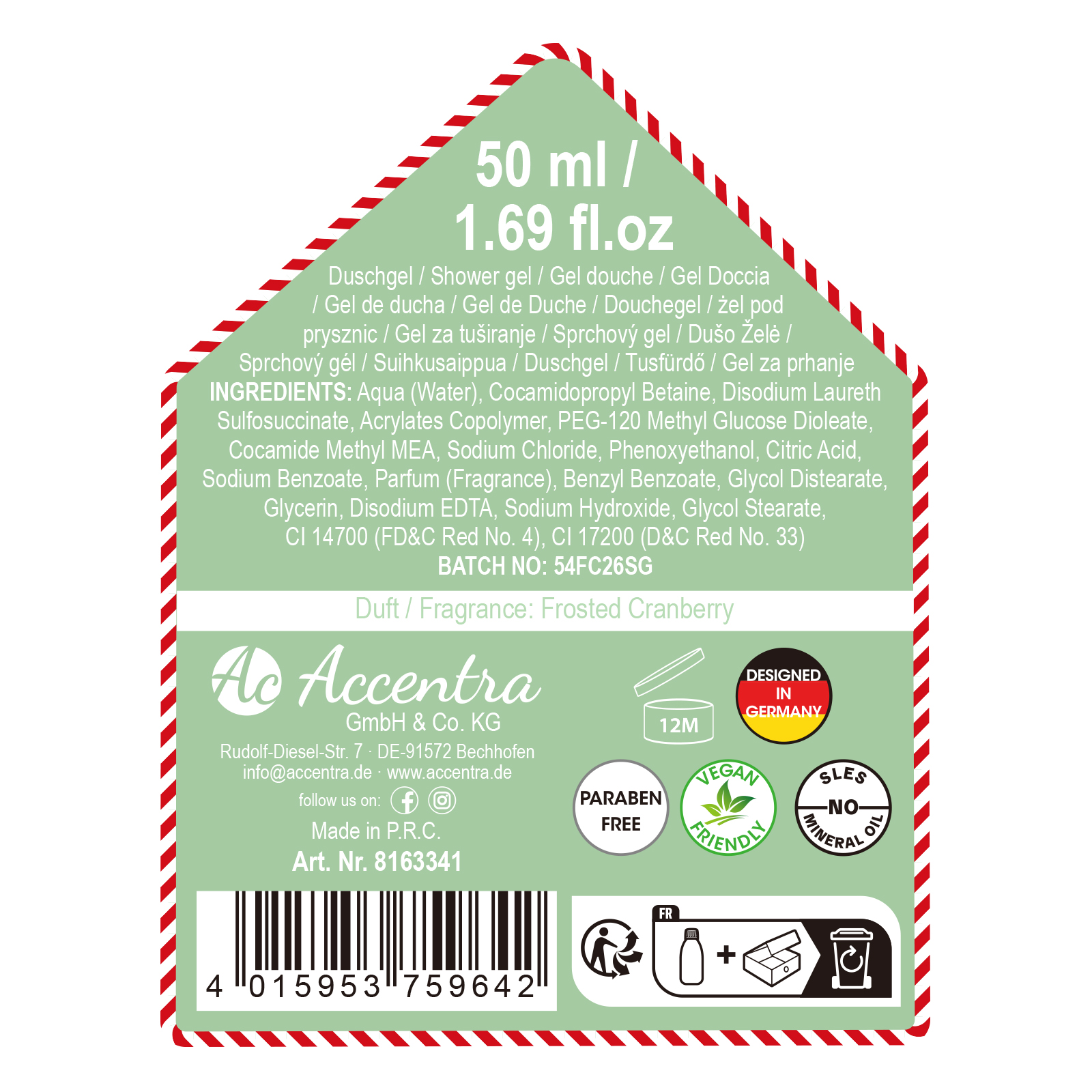 Duschgel HELLO WINTER 