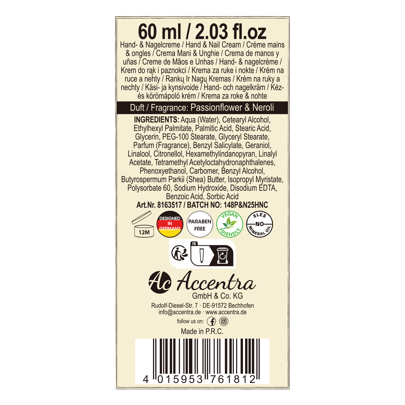 Hand &amp; nail cream DR. FINLAY'S 