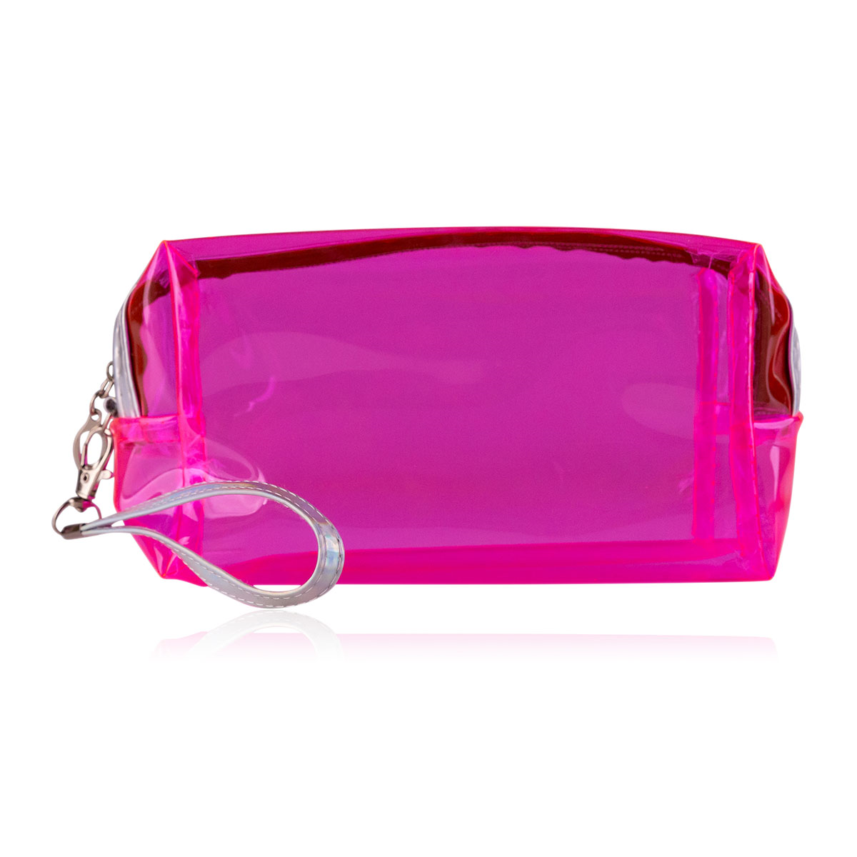 Transparent cosmetic bag Neon