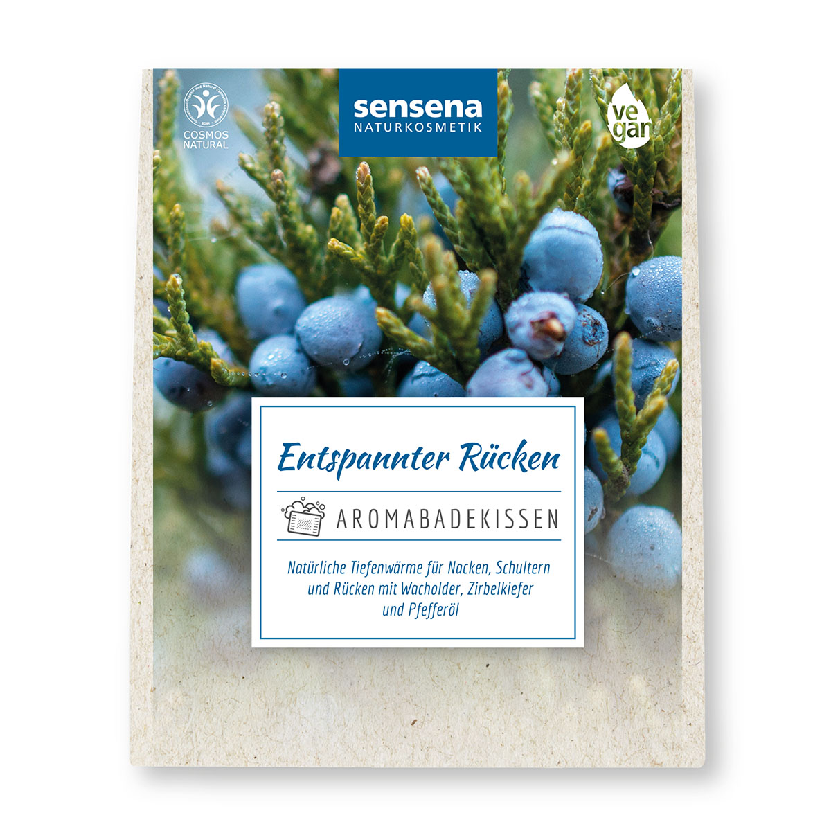 Aromabadekissen "Entspannter Rücken" sensena
