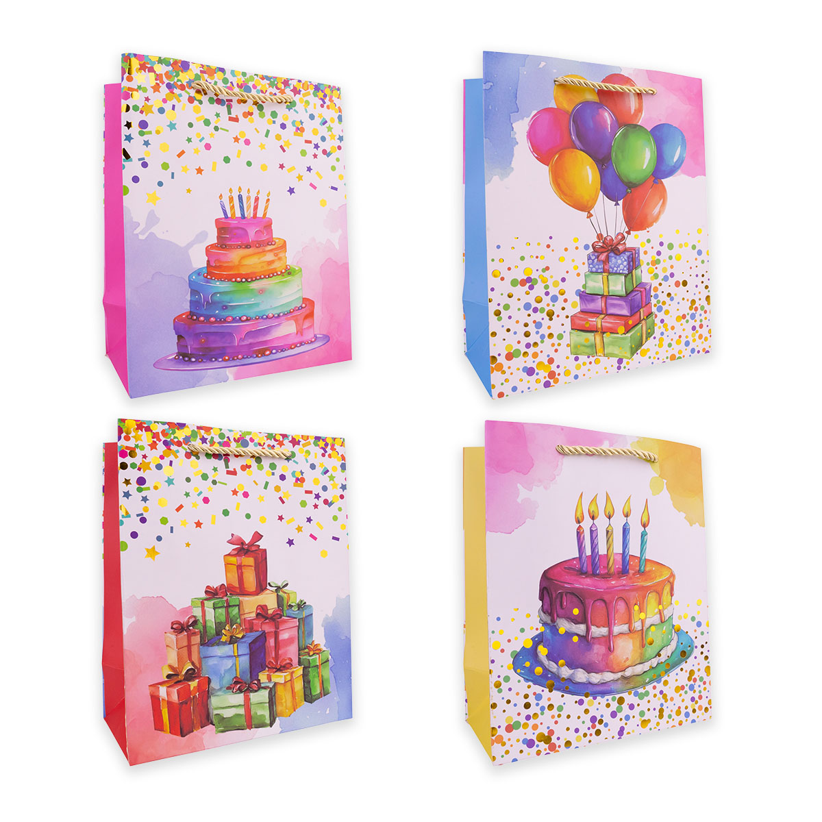 Geschenktasche HAPPY BIRTHDAY STYLE 1 S