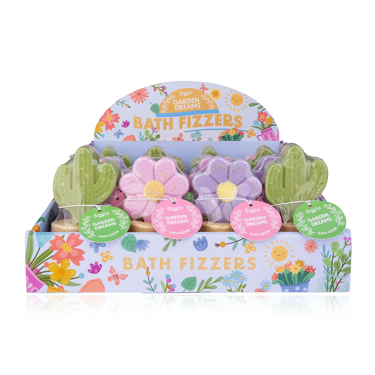 Badebombe Blume und Kaktus GARDEN DREAMS 