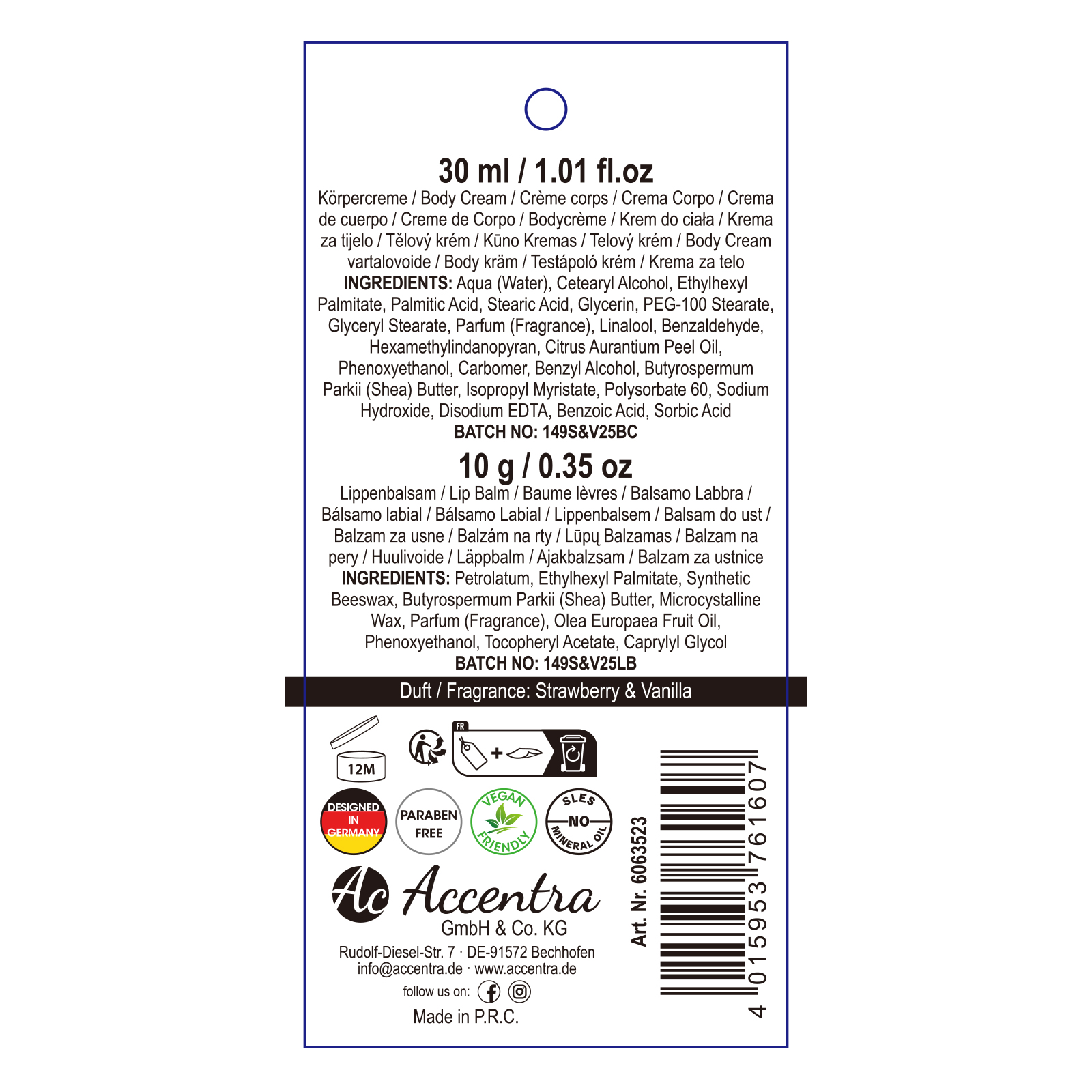 Pflegeset ESSENTIAL BOTANICALS 