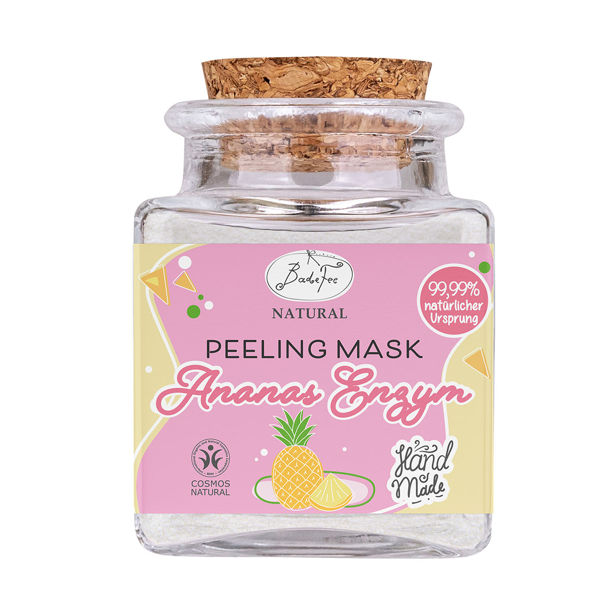 Badefee Natural Gesichtsmaske "Ananas Enzym"