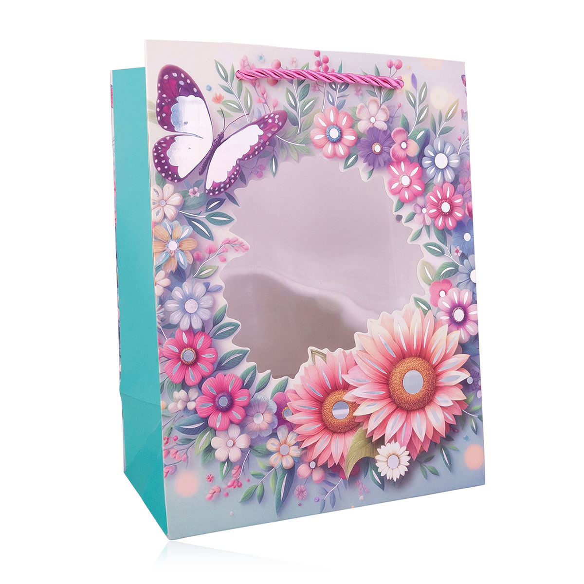Geschenktasche FLOWERS 2 S