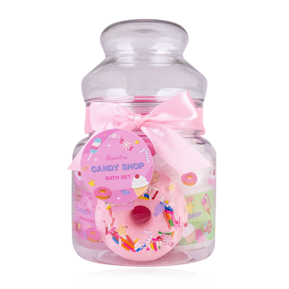 Badeset im Bonbonglas CANDY SHOP 