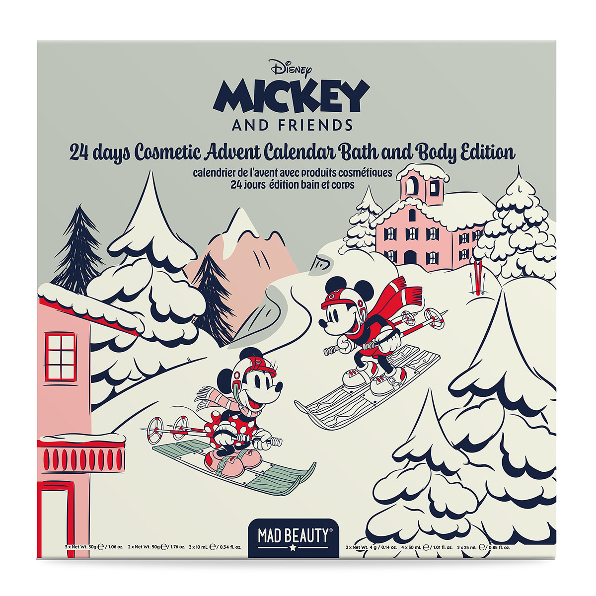 Adventskalender DISNEY MICKEY &amp; MINNIE SKI 