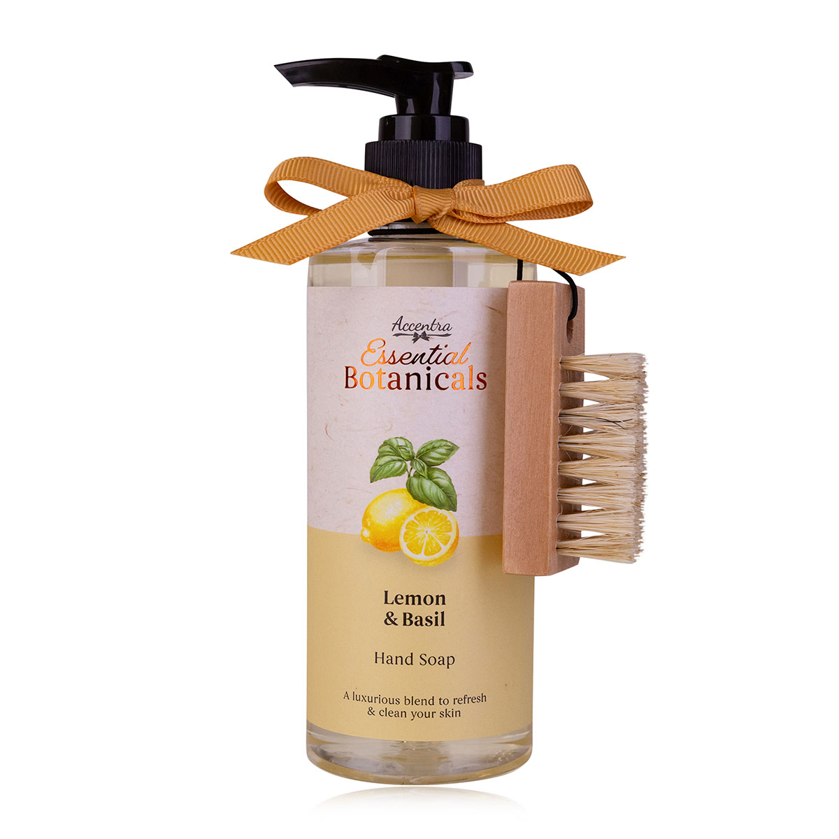 Seifenspender mit Handseife ESSENTIAL BOTANICALS 