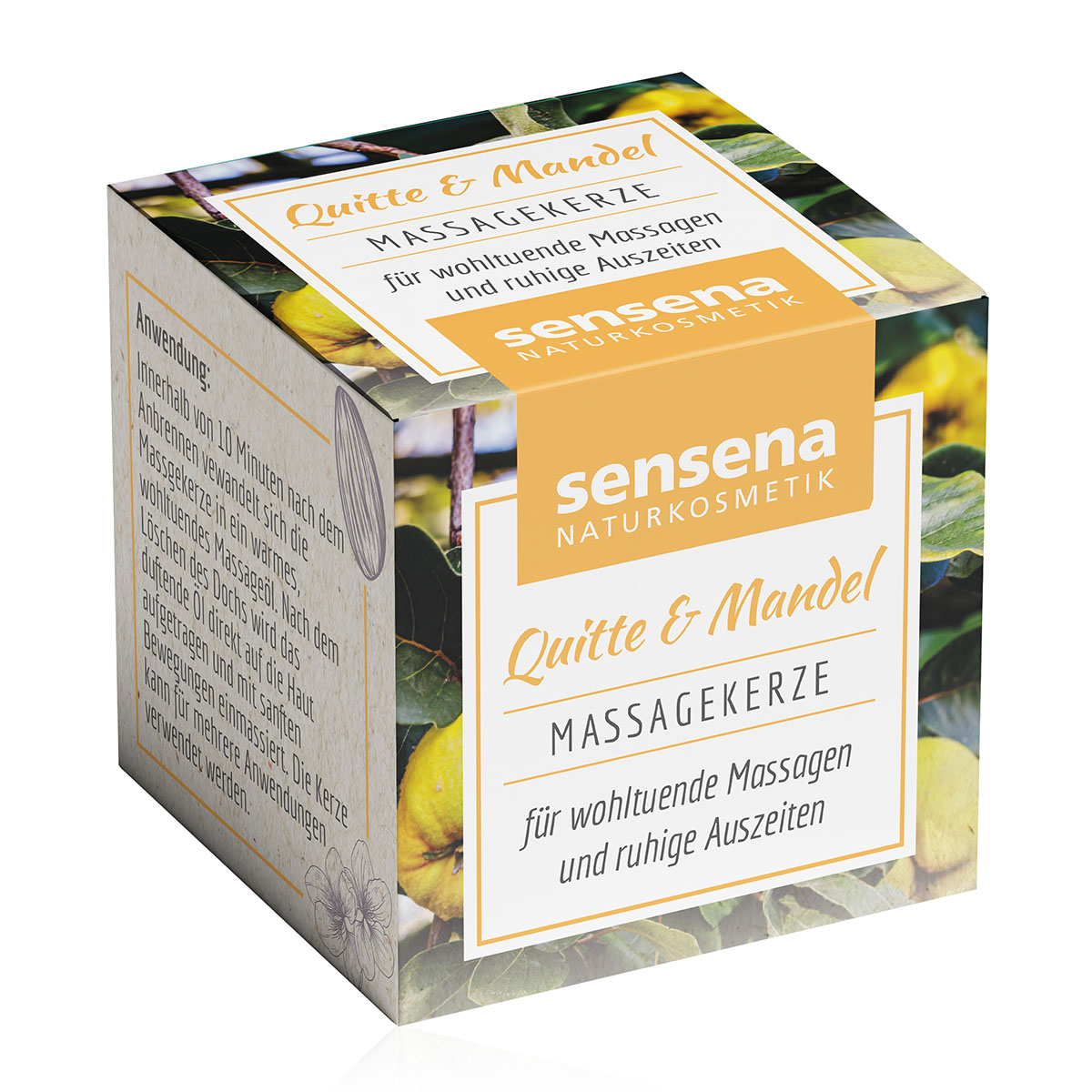 Massagekerze „Quitte &amp; Mandel“ sensena