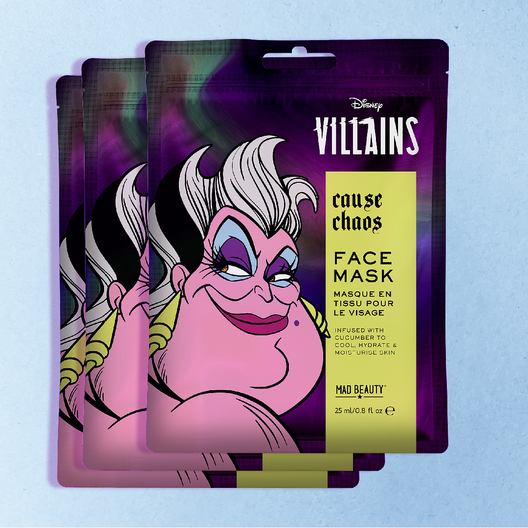 Gesichtsmaske DISNEY VILLAINS URSULA 