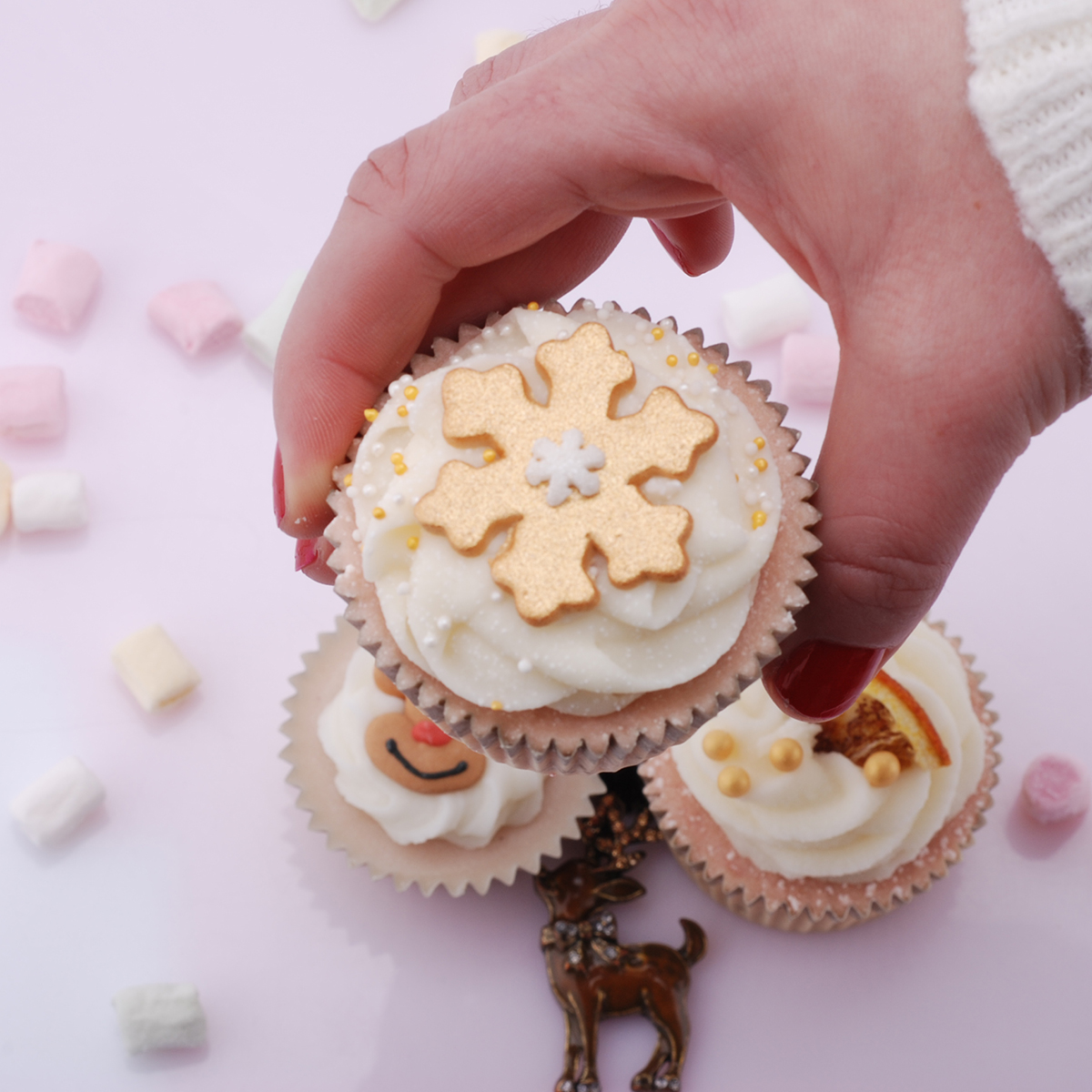 Badefee Badecupcake "Winterzeit"