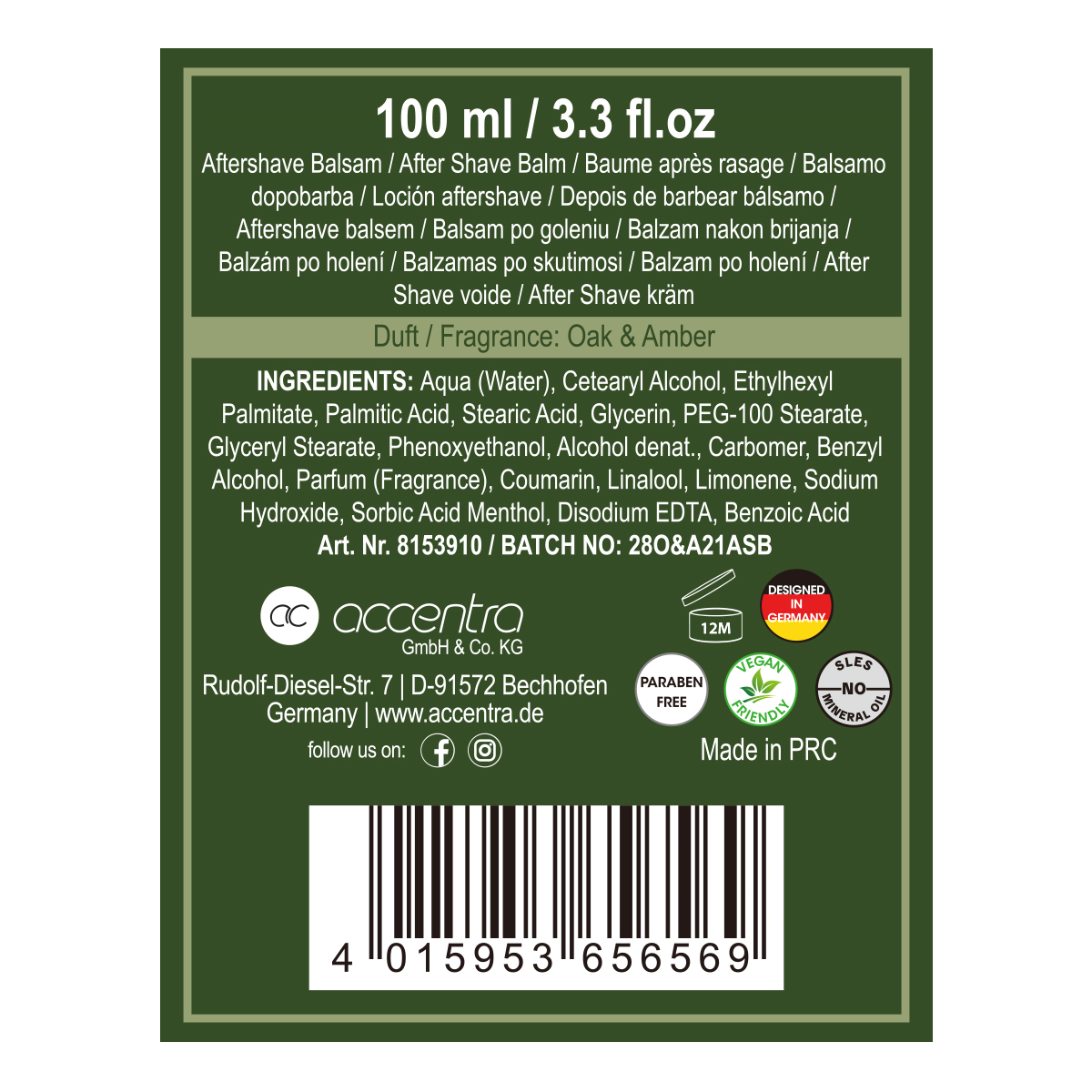 After Shave Balsam ADVENTURE COLLECTION 