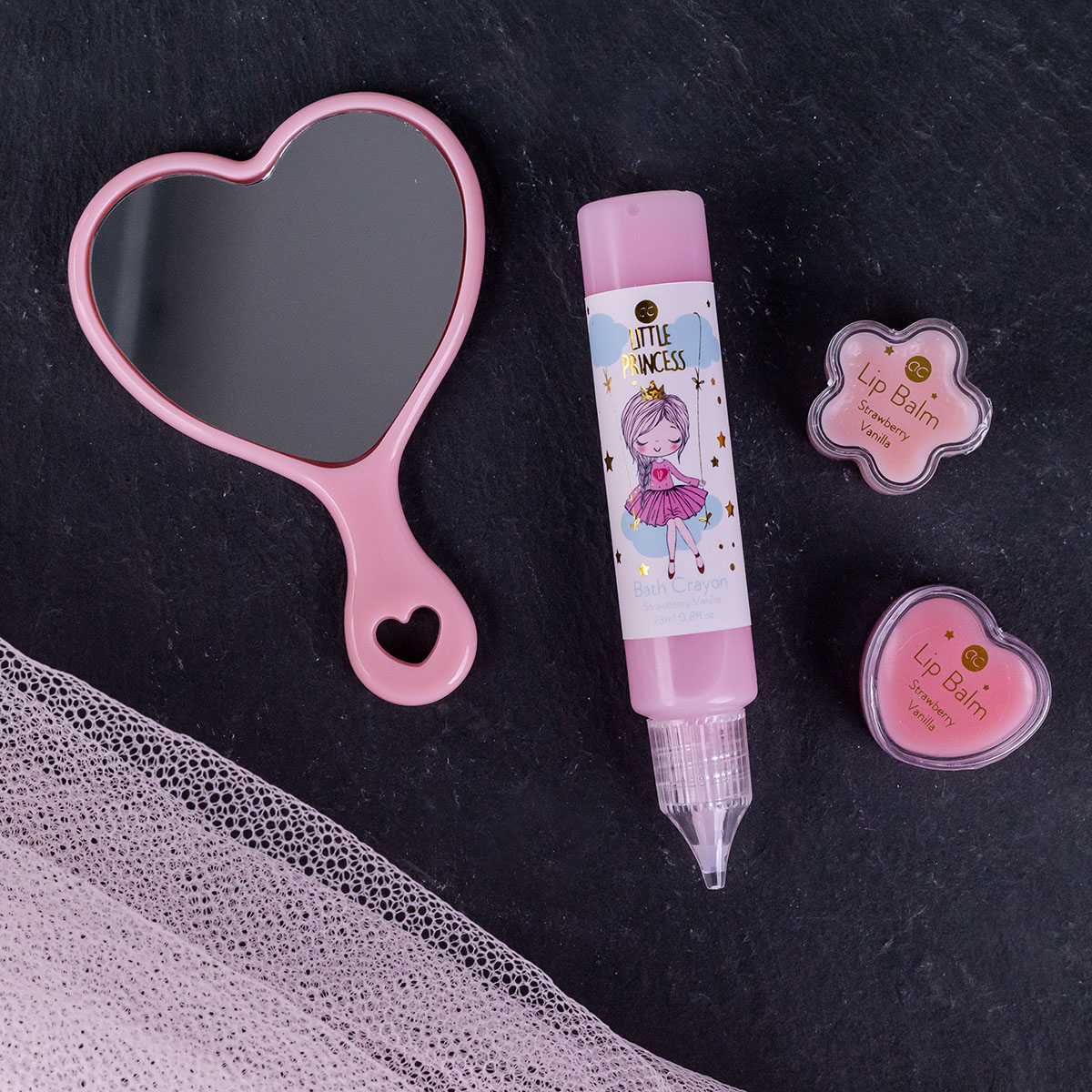 Bath set LITTLE PRINCESS in paper gift box