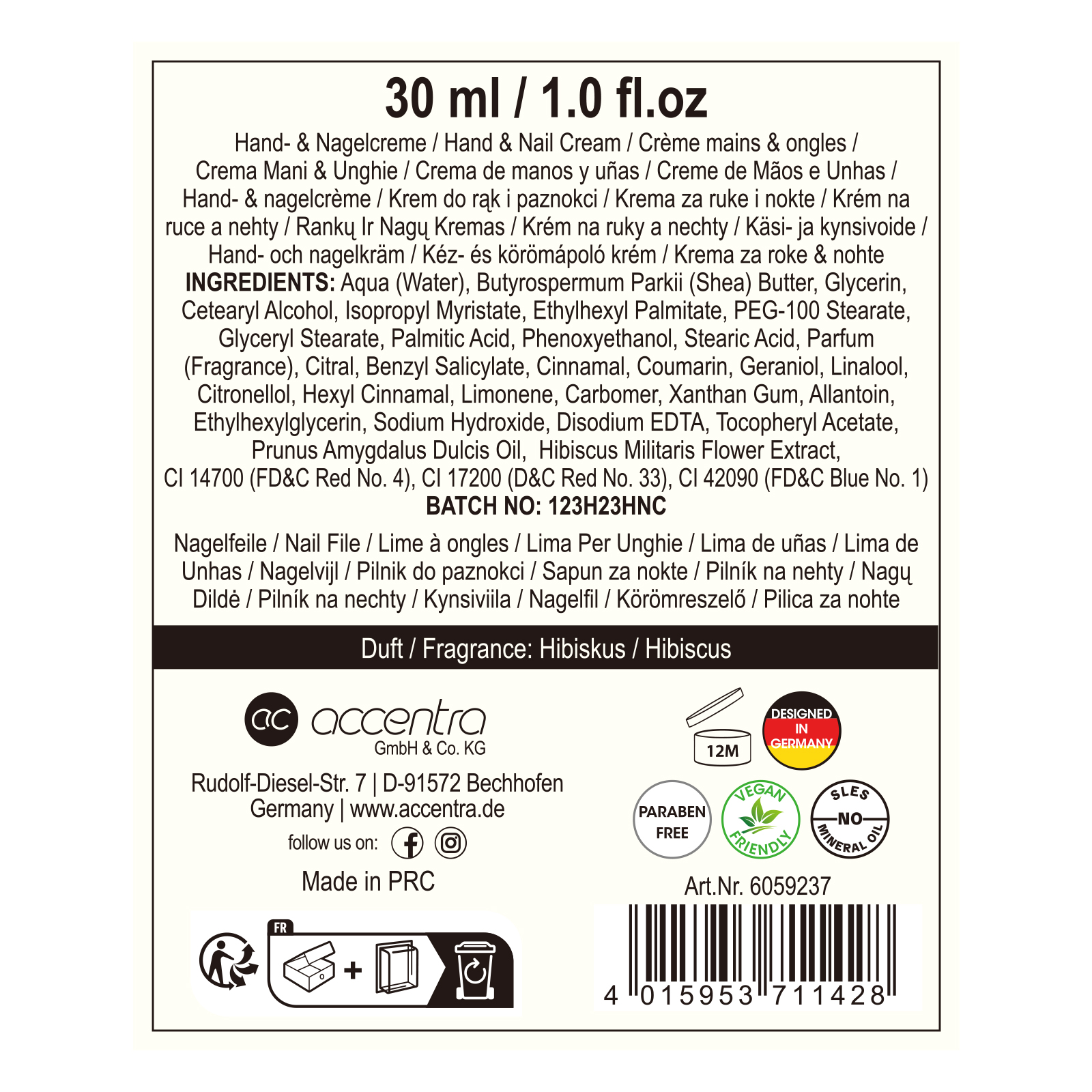 Handpflegeset HOME SPA 
