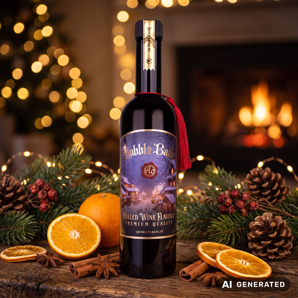 2in1 Duschgel GLÜHWEIN ROT 
