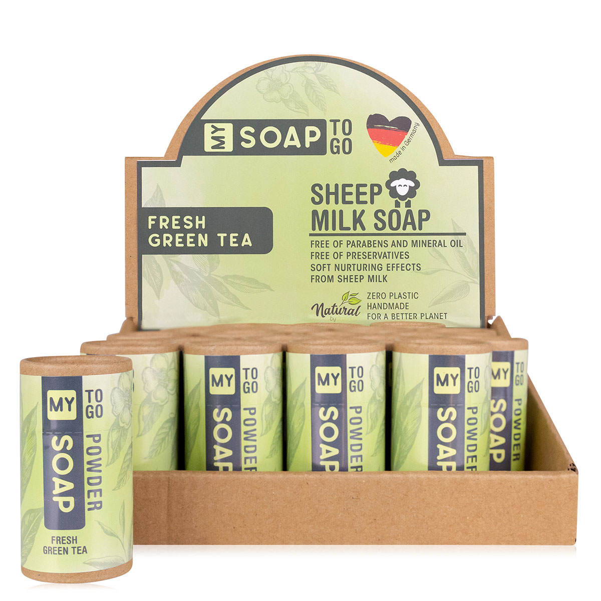 Seife aus Schafmilch MY SOAP TO GO in Pulverform