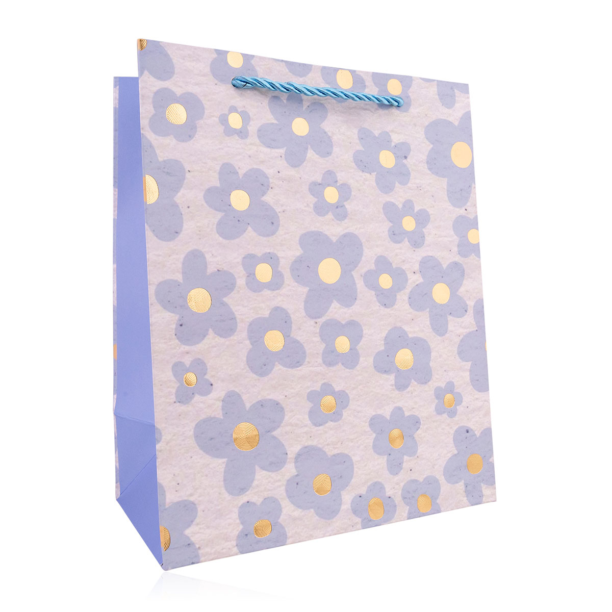 Paper gift bag FLOWERS small