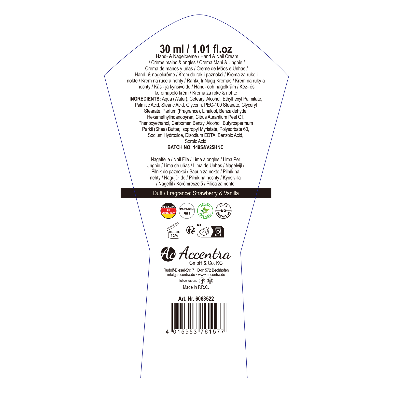 Handpflegeset ESSENTIAL BOTANICALS 