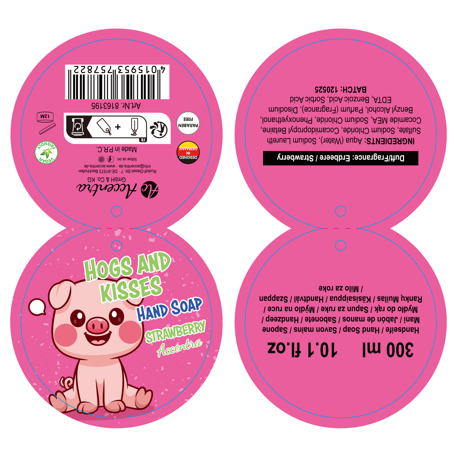 Seifenspender mit Handseife LUCKY PIG 