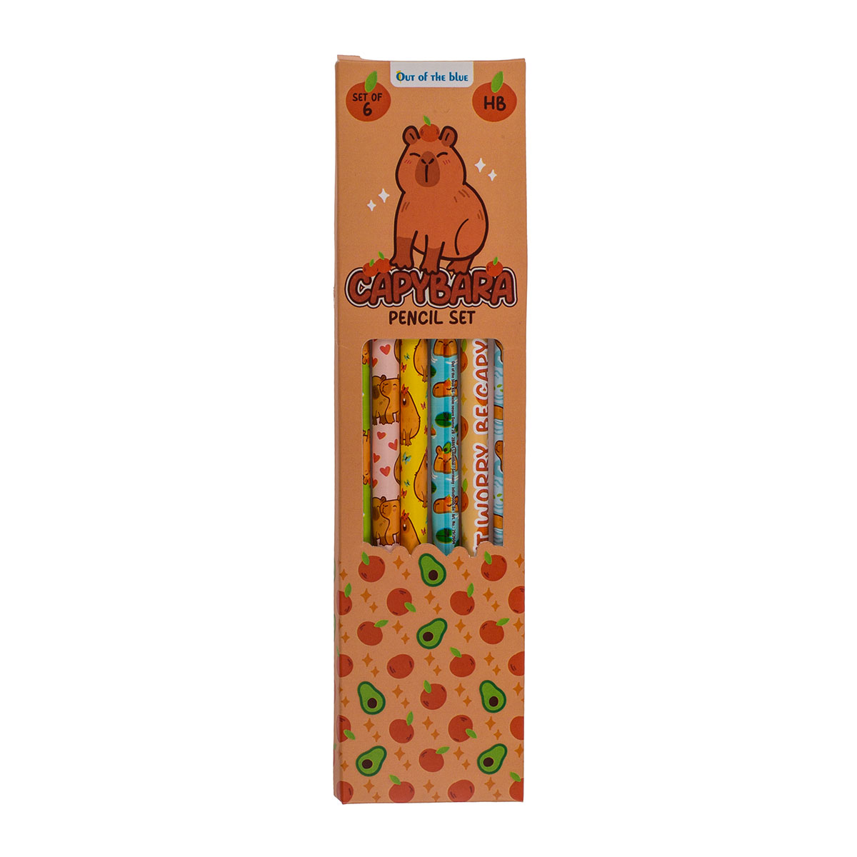 Bleistift mit Radiergummi CAPYBARA
