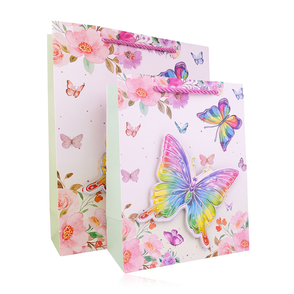 Geschenktasche BUTTERFLIES S