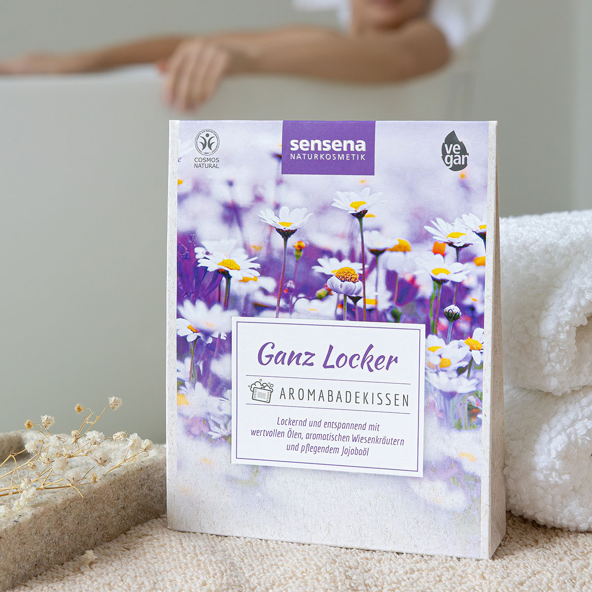 Aromabadekissen "Ganz Locker" sensena