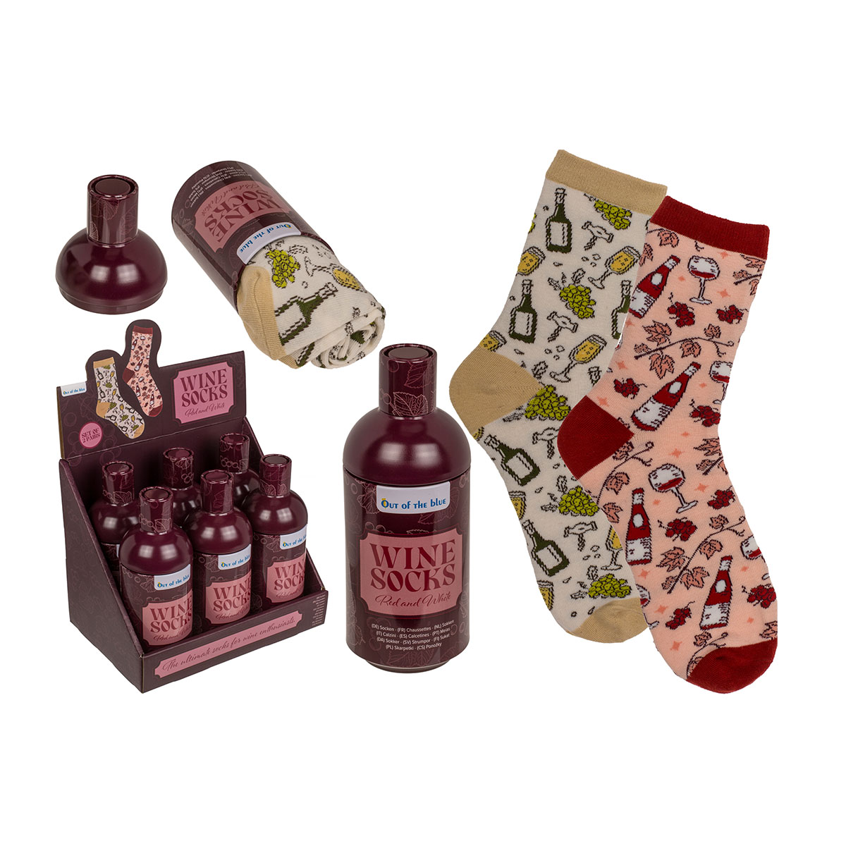Socken Wein