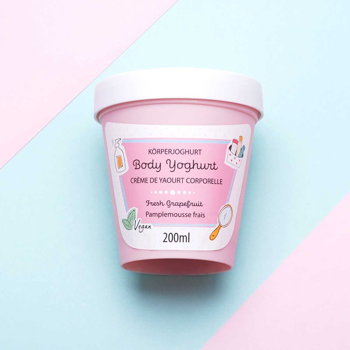 Badefee Candyline Körperjoghurt "Fresh Grapefruit" 