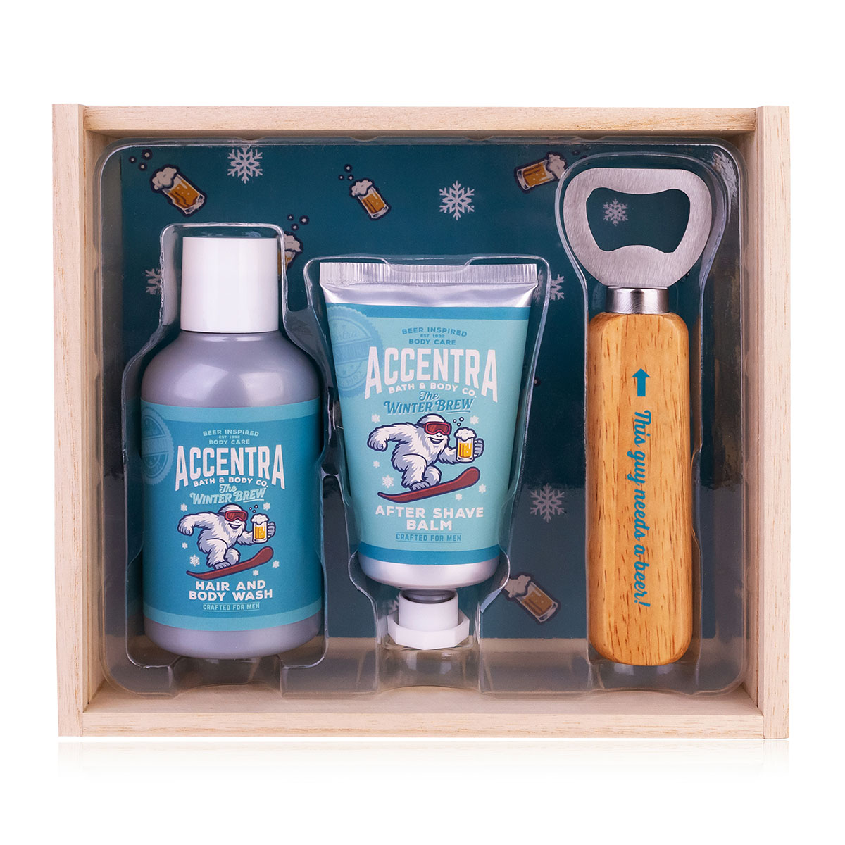 Geschenkset Spardose MEN'S COLLECTION WINTER EDITION 
