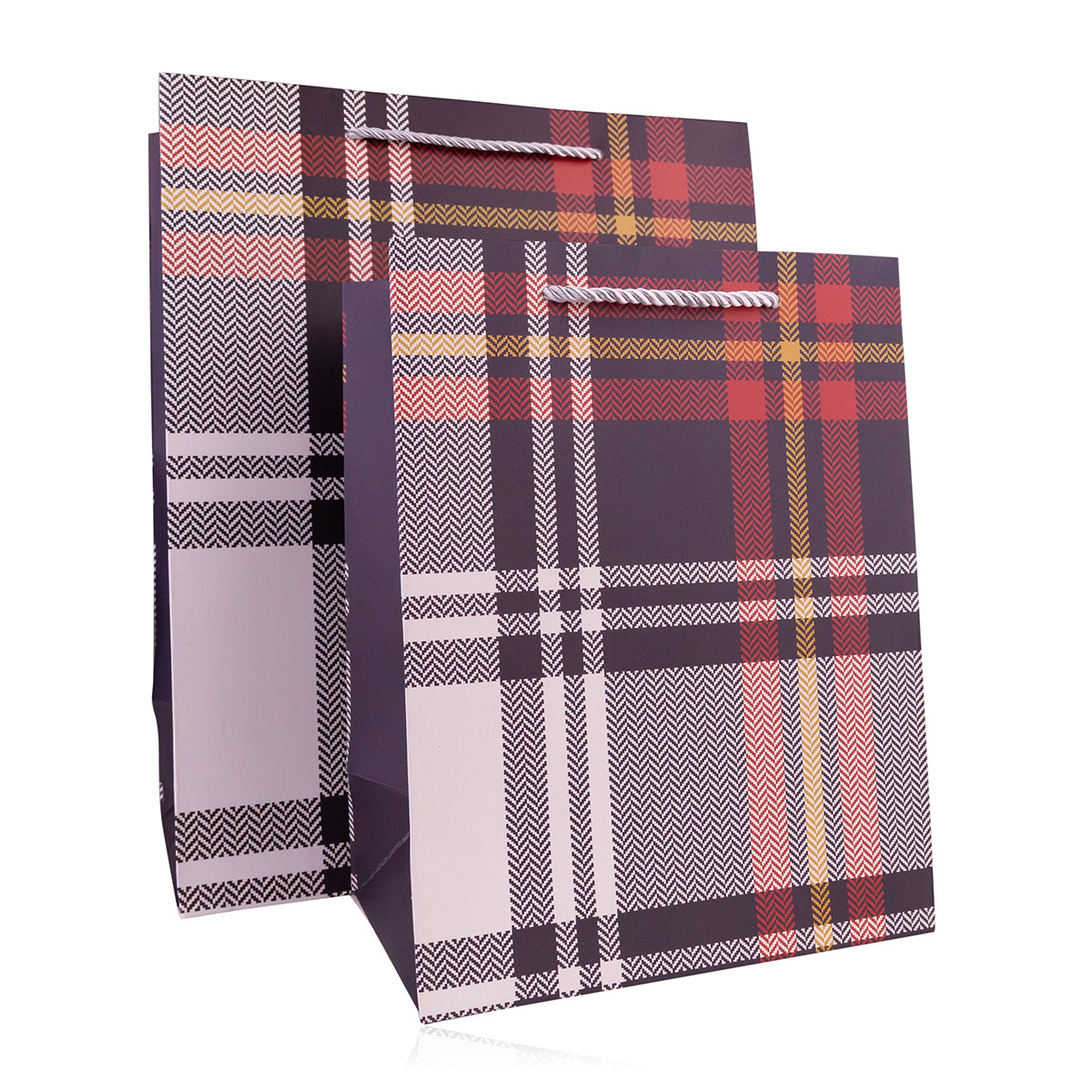 Geschenktasche TARTAN L