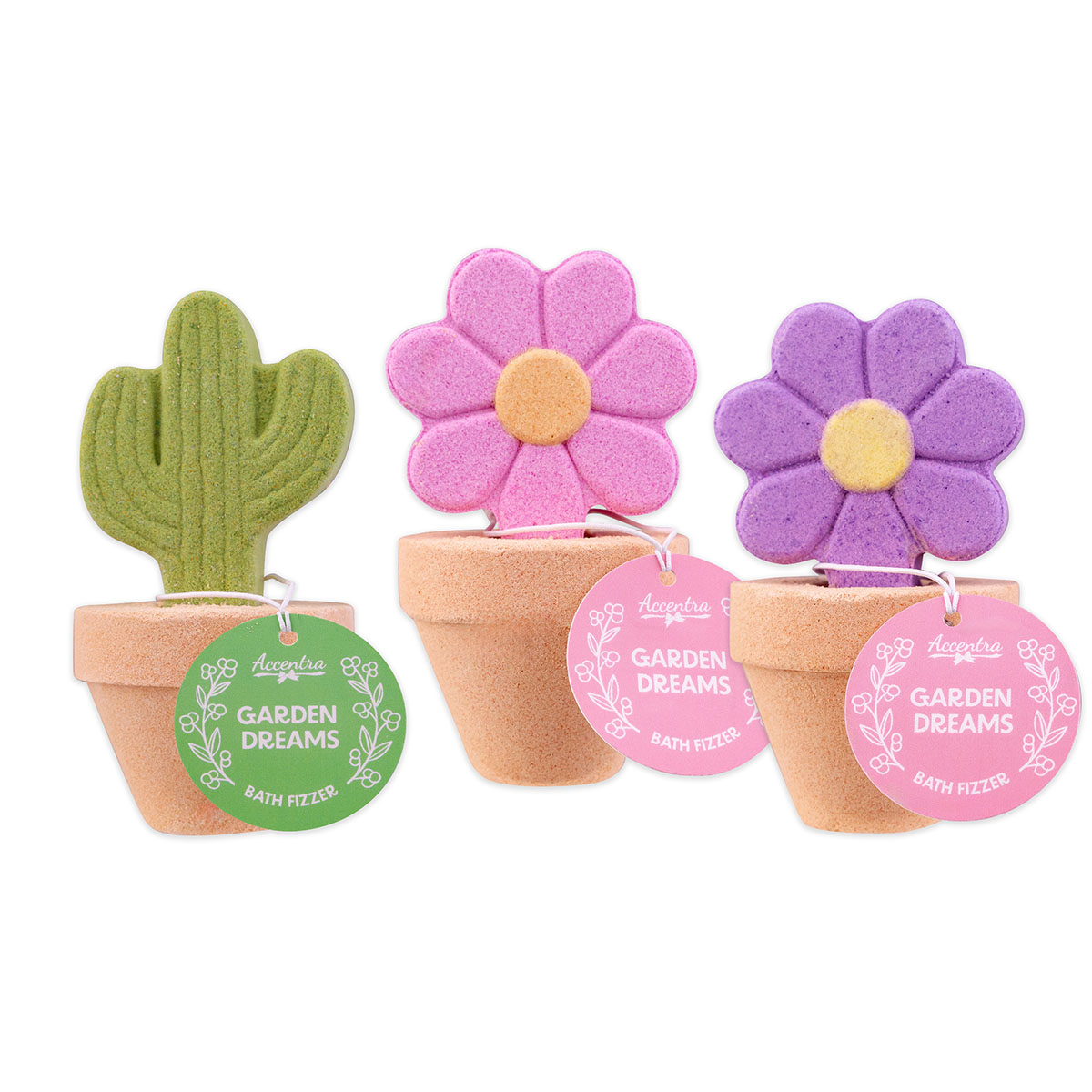 Badebombe Blume und Kaktus GARDEN DREAMS 