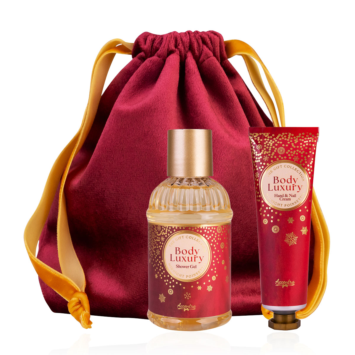 Badeset in Samtbeutel BODY LUXURY 