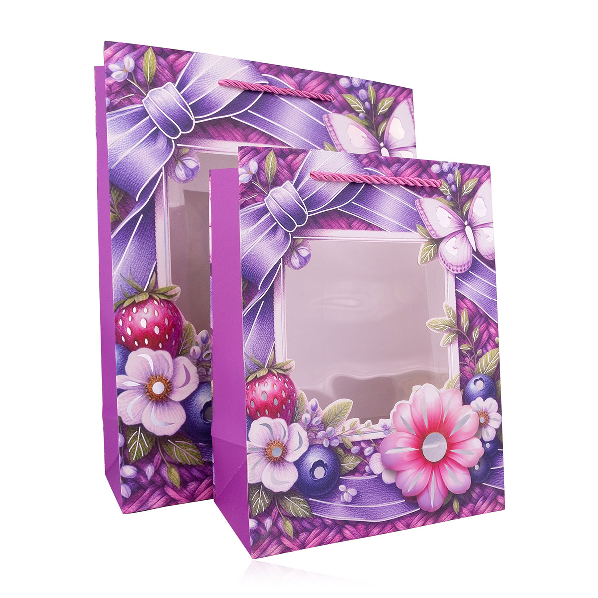 Geschenktasche FLOWERS 2 S