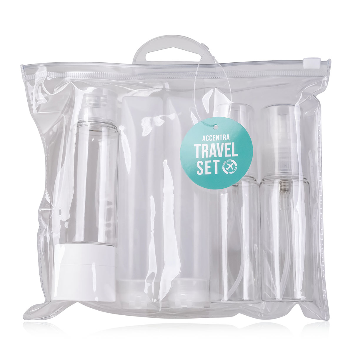 Reiseset in PVC-Tasche