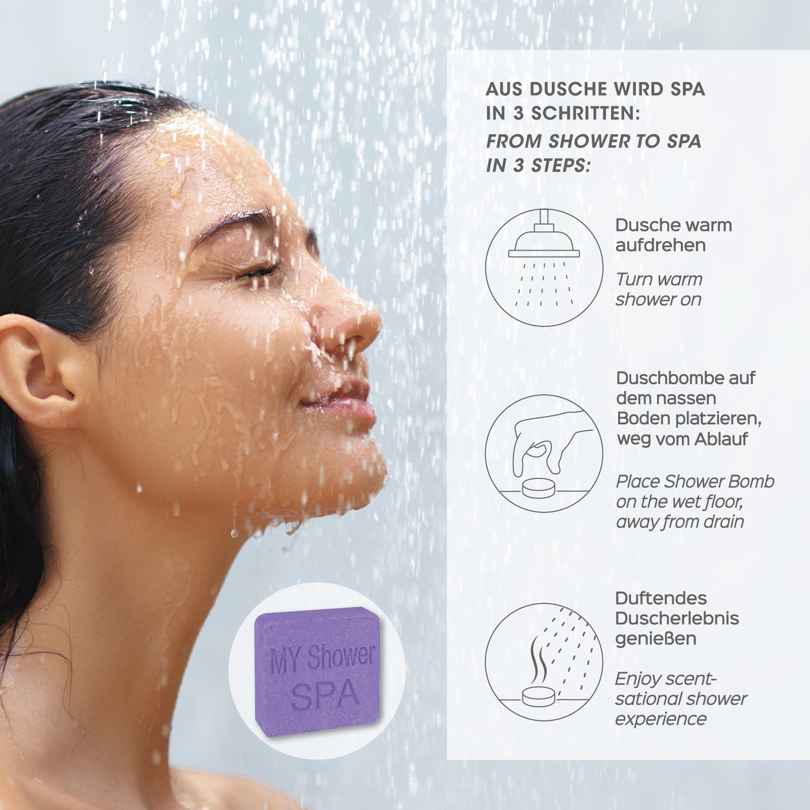 Duschbomben MY SHOWER SPA 