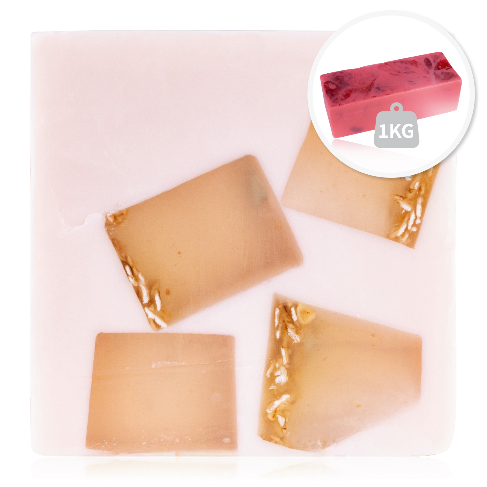 Badefee Glycerinseife "Honig-Vanille"