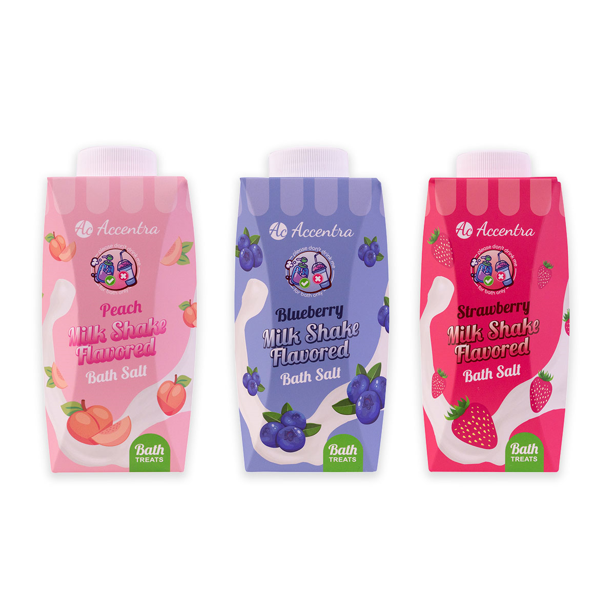Bath salt MILK SHAKE COLLECTION 