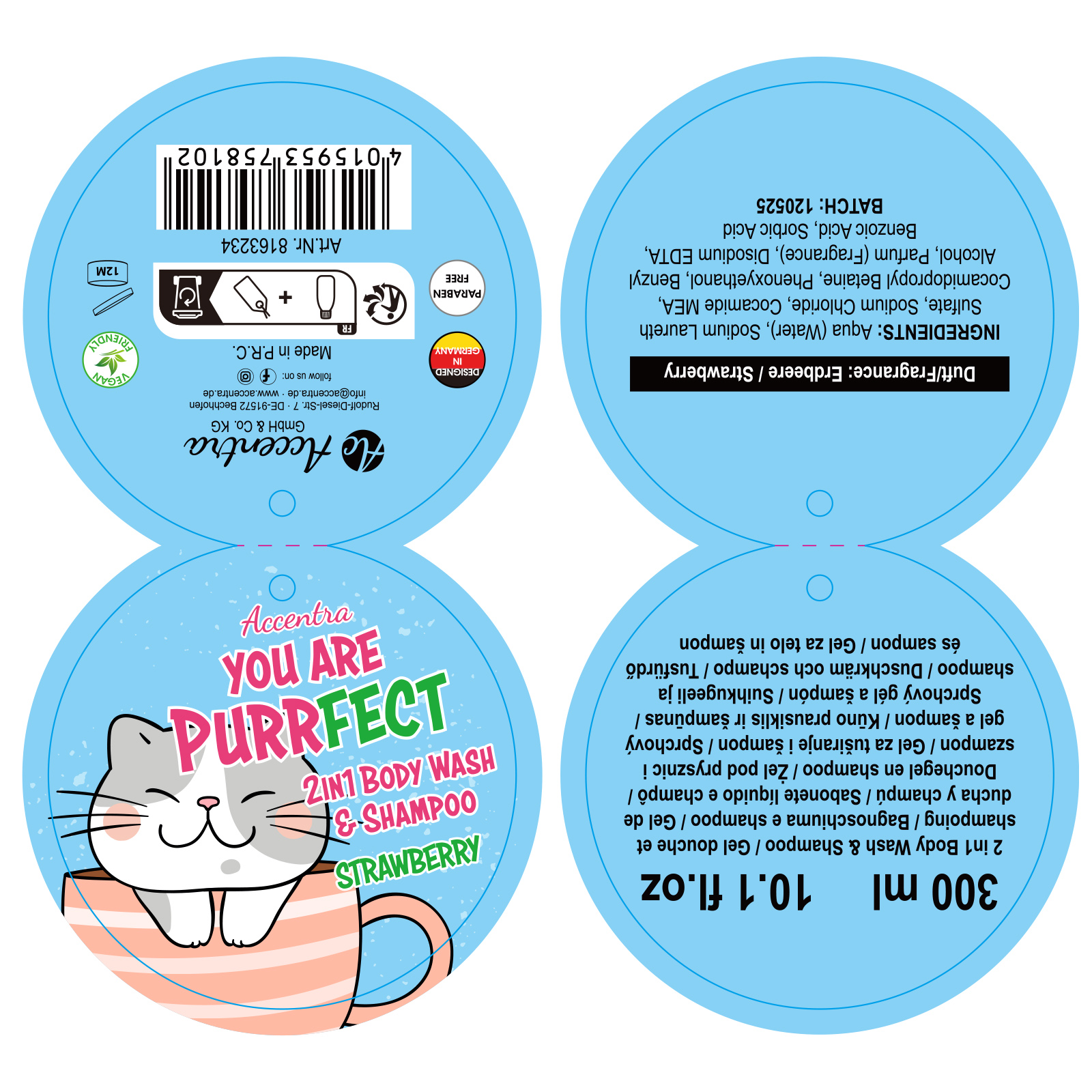 2in1 Duschgel CAT