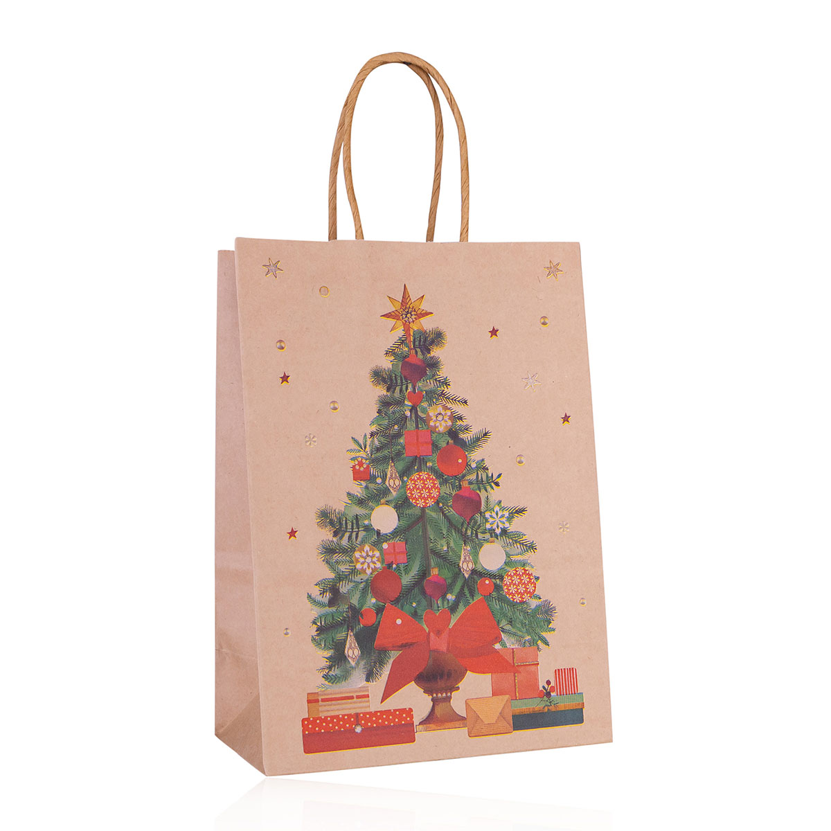Geschenktasche aus Papier XMAS CLASSIC XS