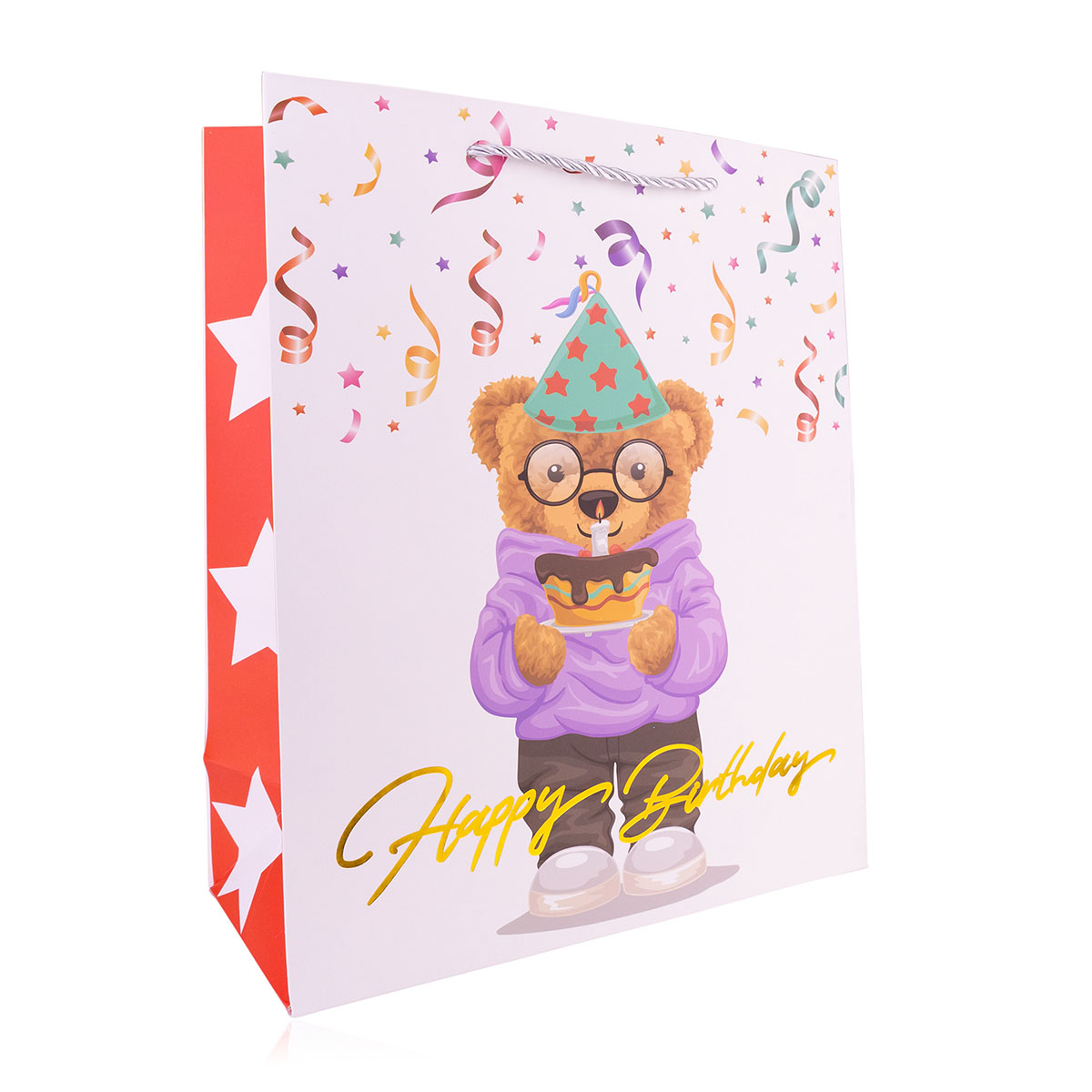 Geschenktasche HAPPY BIRTHDAY 2 L
