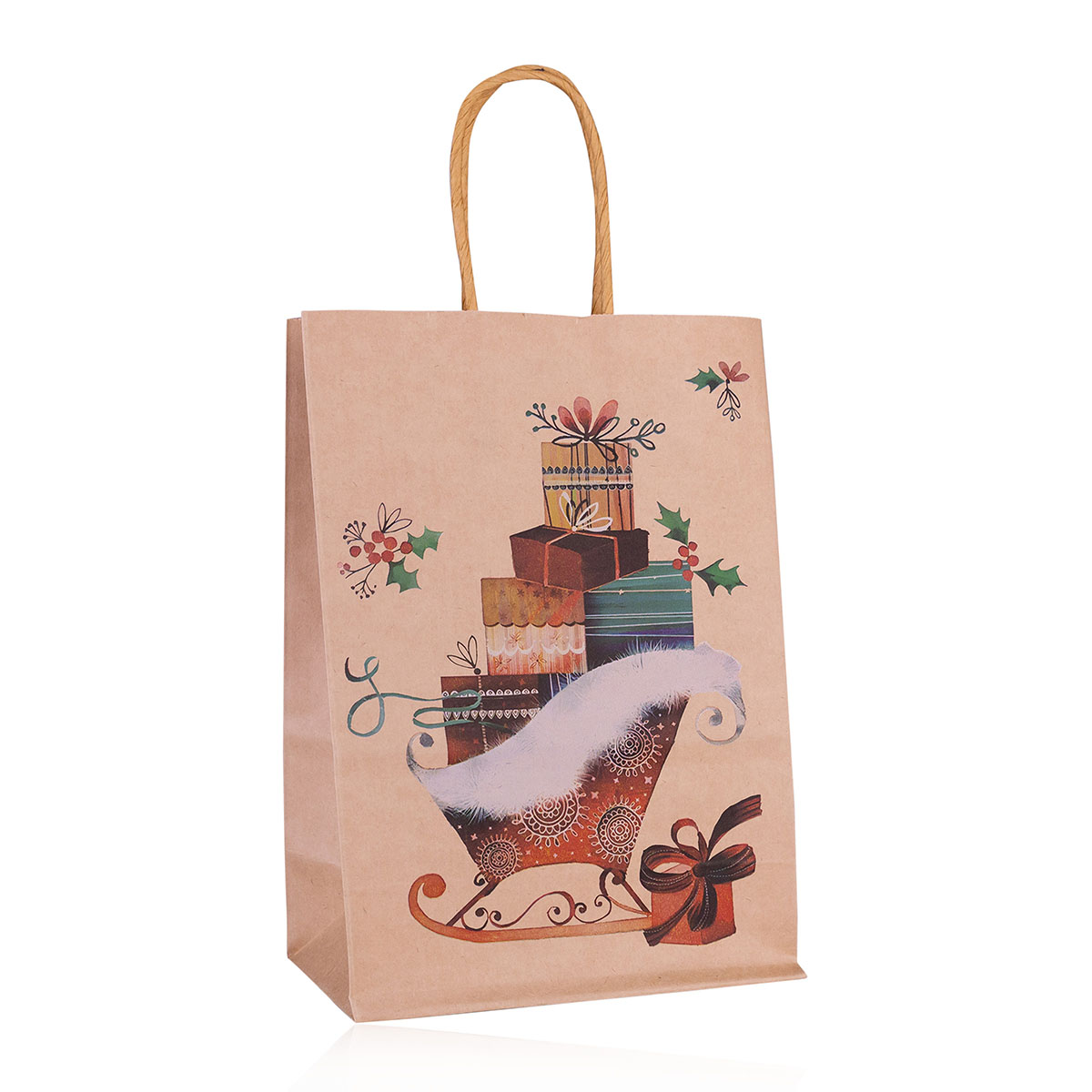 Geschenktasche aus Papier XMAS CLASSIC XS