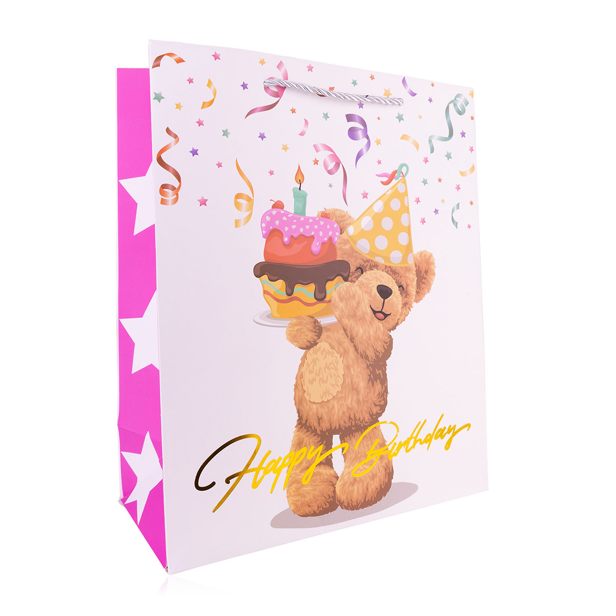 Geschenktasche HAPPY BIRTHDAY 2 L