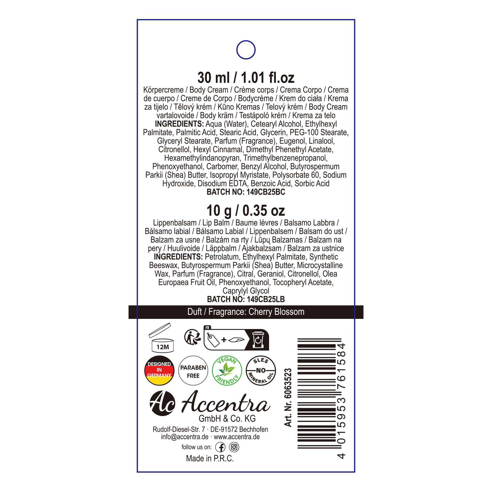 Pflegeset ESSENTIAL BOTANICALS 