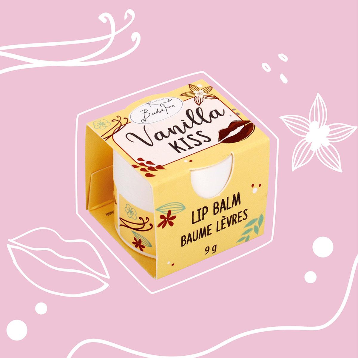 Badefee Lippenbalsam "Vanilla Kiss"