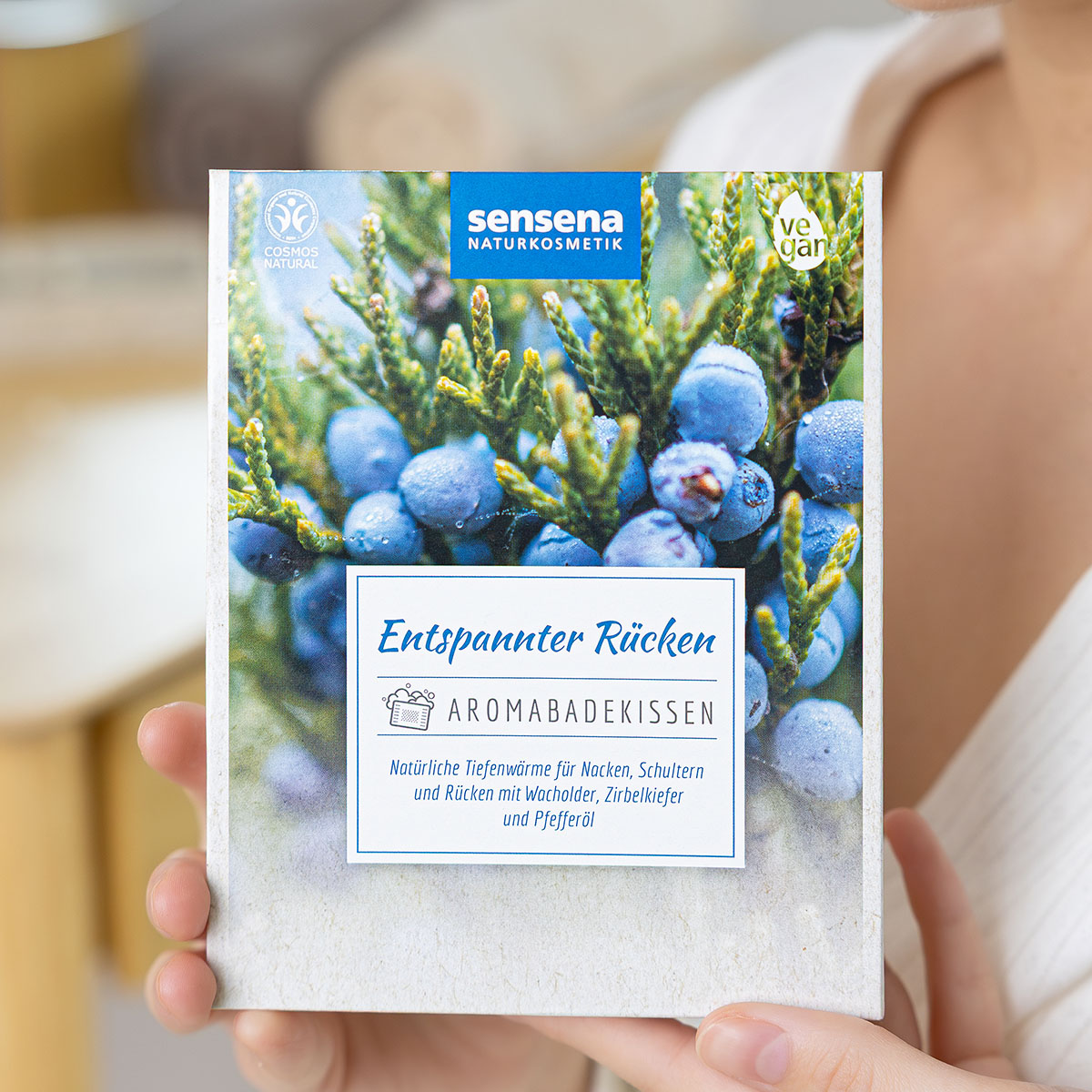 Aromabadekissen "Entspannter Rücken" sensena