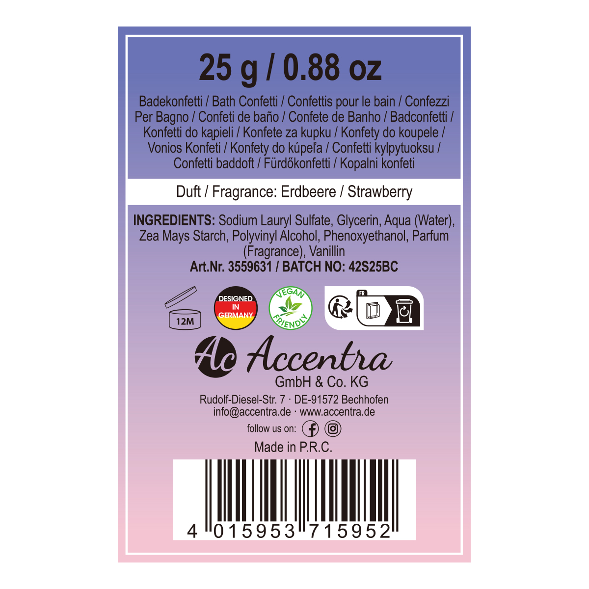 Badekonfetti MAGICAL UNICORN &amp; MERMAID